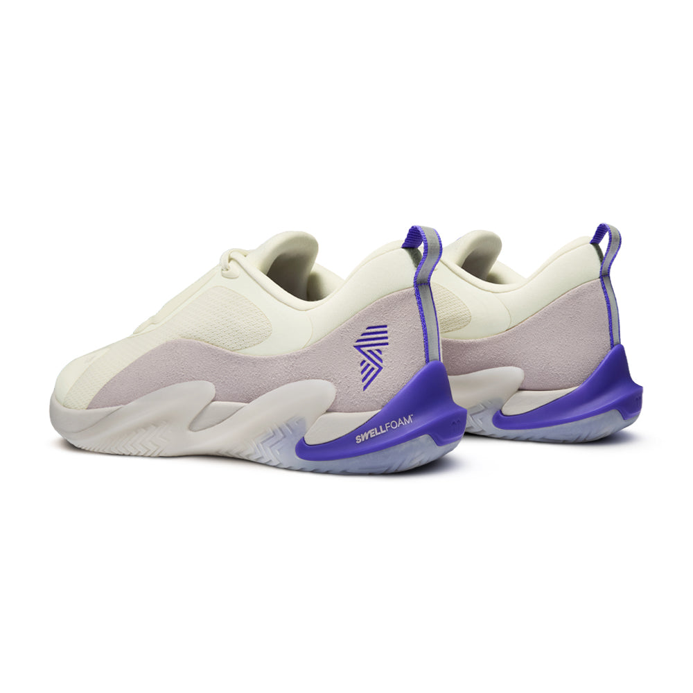 R.A.D® ONE V2 SPORT WHITE at R.A.D® - Performance Footwear . RADV2ANTIQUEWHITEBLUEIRISBack
